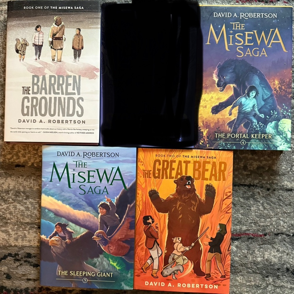 The Misewa Saga Book Series - Books 1, 3, 4, & 5